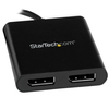 Startech.Com 2-Port USB-C to DisplayPort MST Hub - Dual 4K Video Splitter MSTCDP122DP